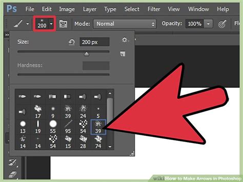 How To Draw An Arrow In Photoshop Howtocx