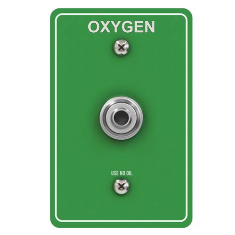 Oxygen Wall Outlet Configurator Face Plate Only Wall And Ceiling