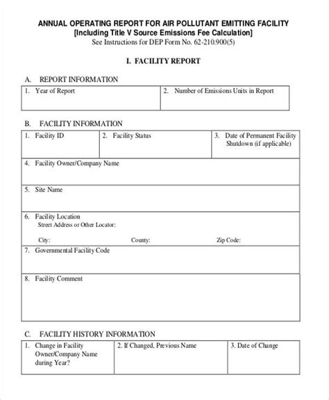 Operative Report Template 9 Free Word Pdf Format Download
