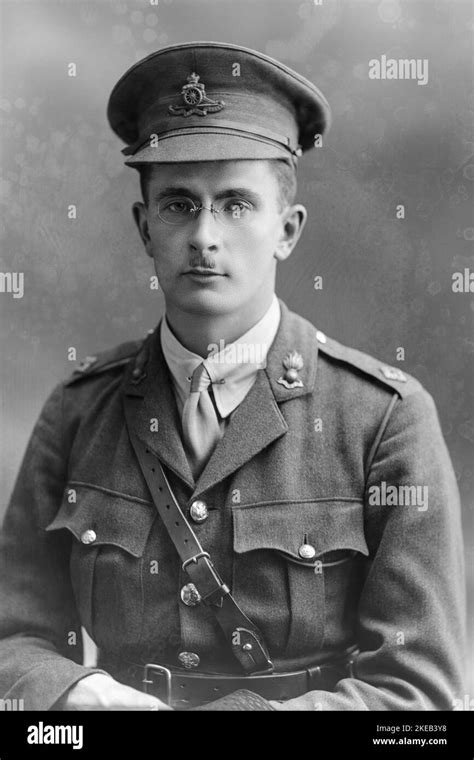 Vintage Black And White Photograph Taken On 8th June 1916 Showing 2nd