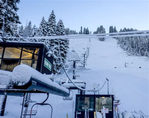 Sierra At Tahoe Gets 17 Inches Snow