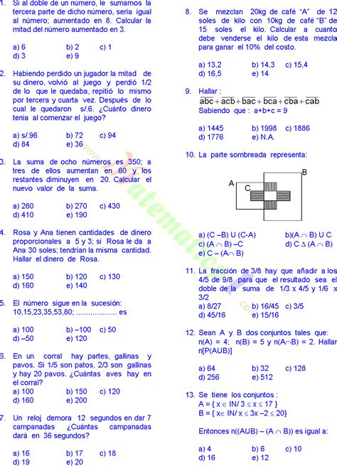 MatemÁticas 30 Problemas Resueltos De Quinto Grado De Primaria Pdf