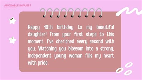 999 Best Happy 19th Birthday Daughter Wishes Quotes From Mom And Dad