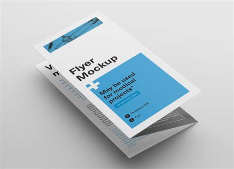 The best free mockups on the internet. Free Z-Fold Brochure Mockup PSD - Good Mockups