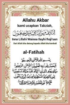 Ucapan Takziah Kematian Dalam Islam - sang-hook