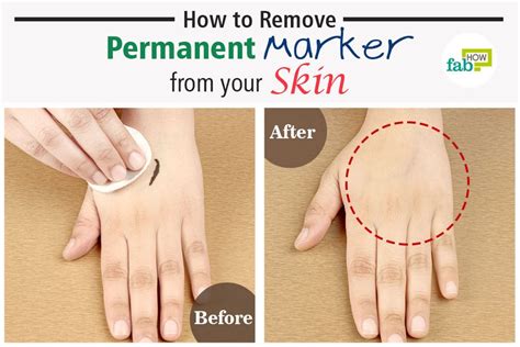 How To Remove Permanent Marker From Skin Heidi Salon