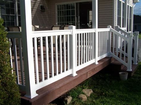 The installer should determine and implement appropriate installation techniques for each installation situation. Vinyl Deck Railings Installation | Home Design Ideas