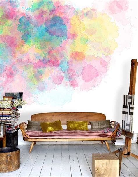 A spare bedroom can be a perfect excuse for a detailed wallpaper with an intricate design. Tie Dye Wallpaper For Bedrooms | Trending decor, Creative ...