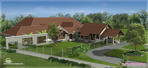 For next photo in the gallery is kerala model bedroom home design green homes thiruvalla. Luxury bungalow exterior design - Kerala home design and ...