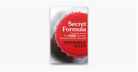 ‎secret Formula On Apple Books