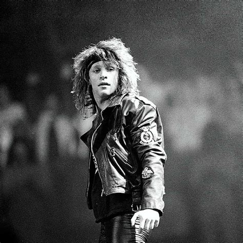Bon Jovi 80s Jon Bon Jovi Shaggy Long Hair Keep The Faith Hottest