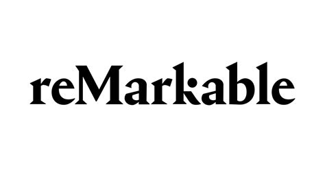Engage hundreds of naming & branding experts and get catchy name ideas title of the project. reMarkable | The paper tablet