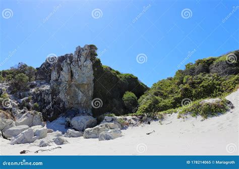 Grotto Beach At Hermanus In South Africa Stock Image Image Of