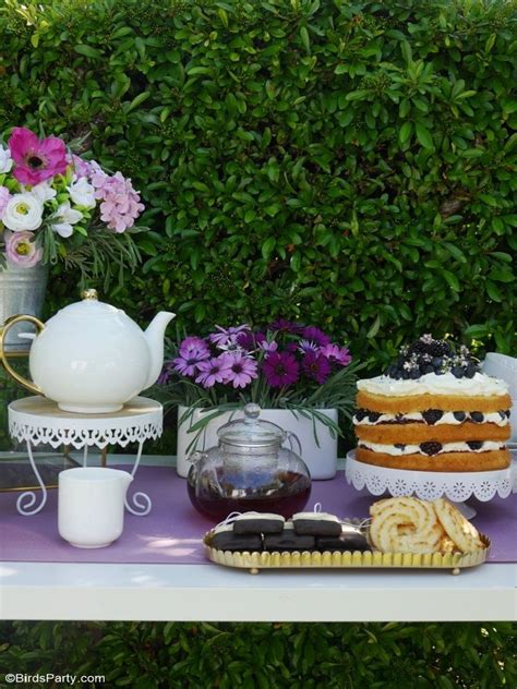 A Lavender Tea Party And Tablescape For Mothers Day Tea Party Menu