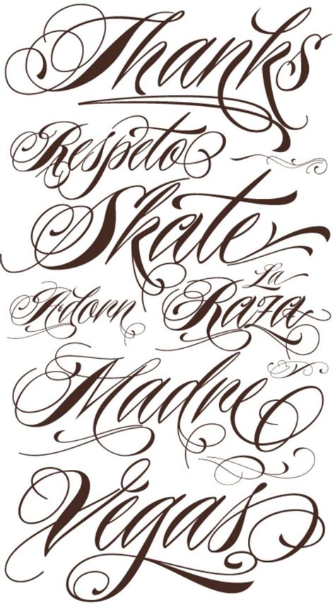 Fancy Cursive Fonts Alphabet For Tattoo Fonts Cursive Tattoo Fonts Tattoo Script Fonts