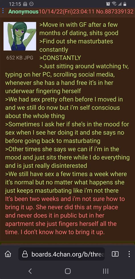 Anon Can T Satisfy His Gf R Greentext Greentext Stories Know Your Meme