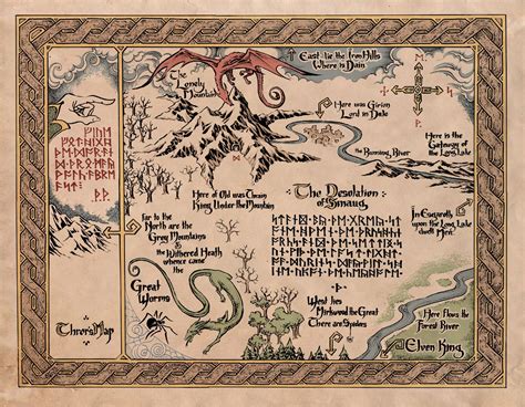 The Desolation Of Smaug Thats Right Middle Earth Map The Hobbit