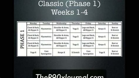 P90x Workout Sheet Plyometrics Eoua Blog
