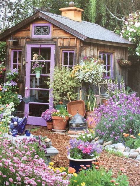 30 Beautiful Garden Shed Ideas On Pinterest