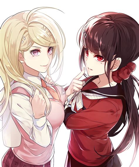 Akamatsu Kaede And Harukawa Maki Danganronpa And 1 More Drawn By