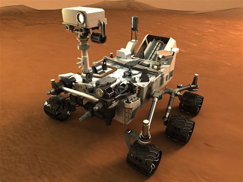 Curiosity Mars Rover 3d Model
