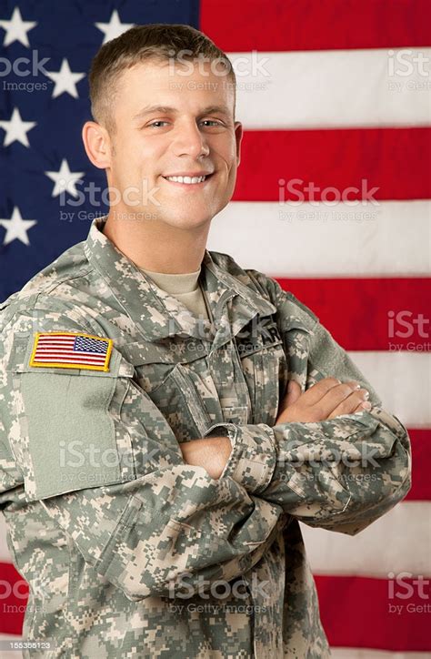 Real American Soldier Stock Photo - Download Image Now - iStock