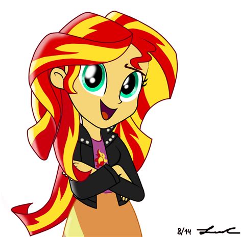 Sunset Shimmer Equestria Girls Vector By Sugarilicious On Deviantart