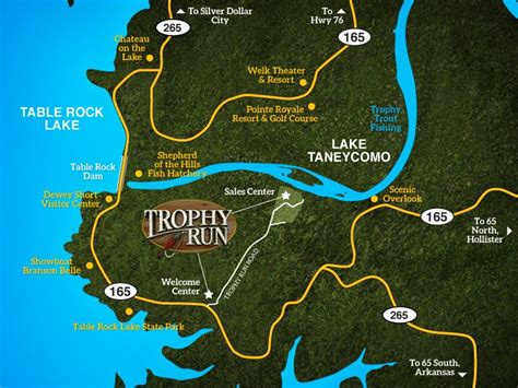 Our lake view cabins are situated a … Trophy Run's Location | Chateau on the lake, Lake resort ...