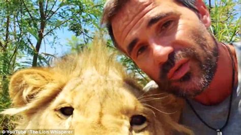 Youtube Video Shows The Lion Whisperer Bond With Cute Lions Daily