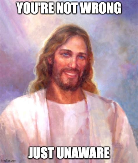 Smiling Jesus Meme Imgflip