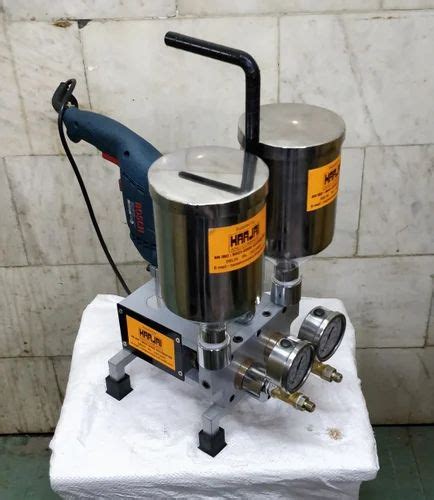 Epoxy Injection Pumps Epoxy Grout Pump Manufacturer From Delhi