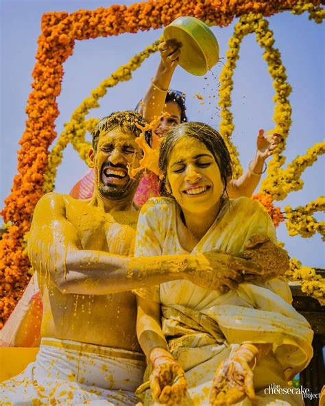 memorable and must have photos of grooms from haldi ceremony weddingbazaar