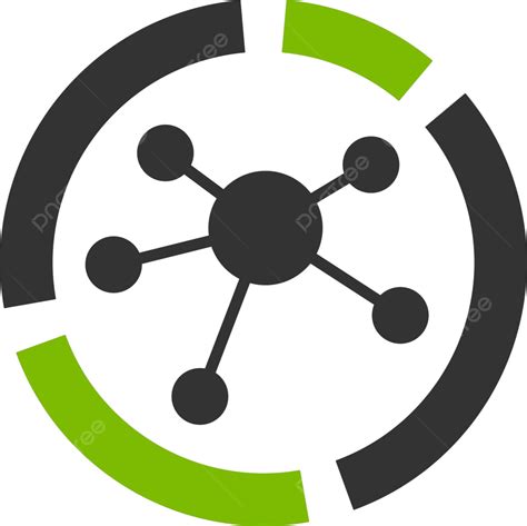 ícone Do Diagrama De Conexões Da Estrutura Da Empresa Do Gráfico De Fluxo De Dados Do Conjunto