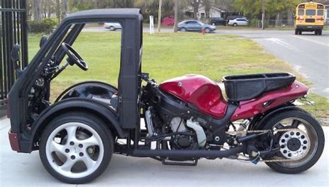 Suzuki Hayabusa Reverse Trike Trike Motorcycle Trike