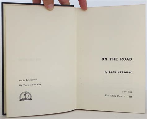 On The Road Jack Kerouac 1st Edition