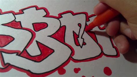 How To Draw Basic Graffiti Pt2 Arose1 Youtube