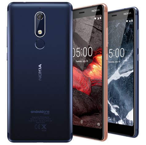 Regular security updates every month. Nokia 5.1 Android One smartphone with 5.5-inch FHD+ ...