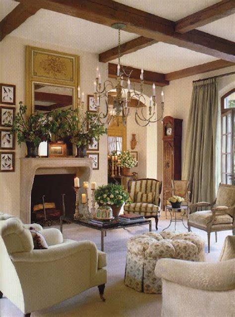20 Impressive French Country Living Room Design Ideas