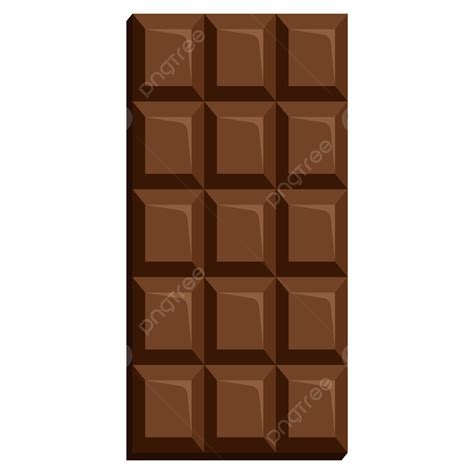 Chocolate Vector Illustration Design With 15 Bar Chocolate Vector
