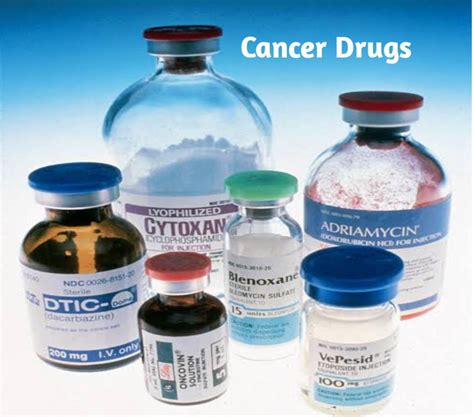 Anticancer Drugs Classification Mechanism Of Action Side Effects