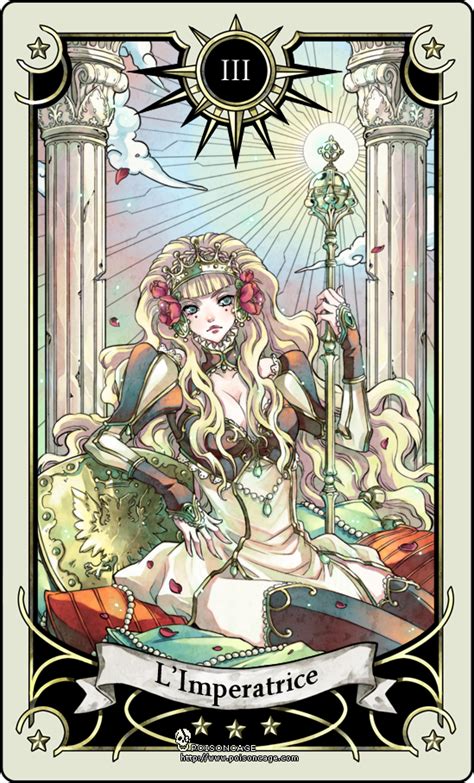 Tarot Card 3 The Empress By Rann Poisoncage On Deviantart Tarot
