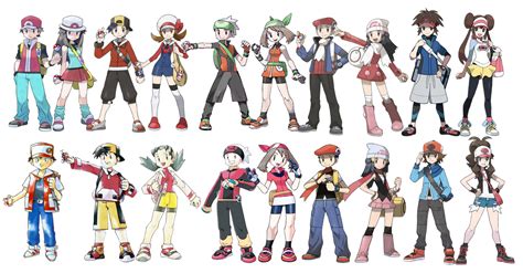 Pokemon Game Main Characters