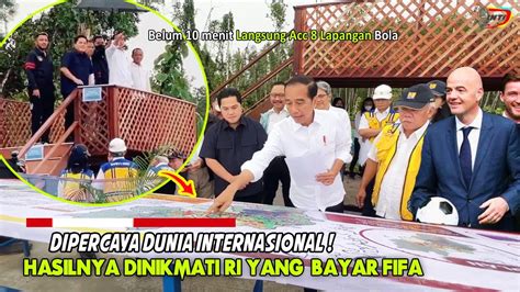 Presiden Jokowi Naiki Panggungnya Begitu Turun 8lapangn Acc Media2 Gak