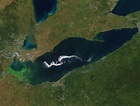 Lake Erie MODIS satellite Apr 2014 - a photo on Flickriver