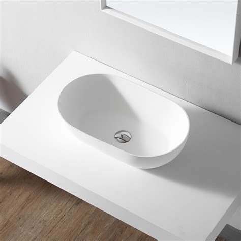 Factory Wholesale Oval Above Counter Top Wash Basin Xa A78 Tandw