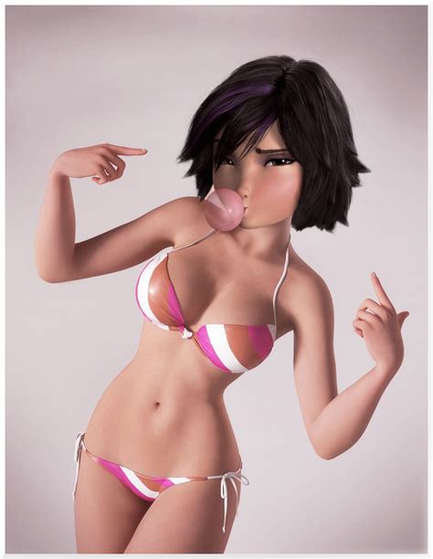 gogo tomago bubble gum tiny bikini burgoo2