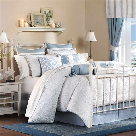 Check out our cottage bedding selection for the very best in unique or custom, handmade pieces from our bedding shops. Beach Cottage Bedroom Ideas With Decorative Candles ...