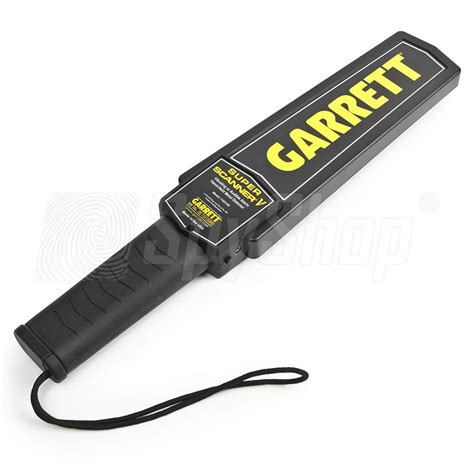 A stationary metal detector can cost anywhere from $1,000 to $30,000. Portable metal detector - Garrett Super Scanner ® V