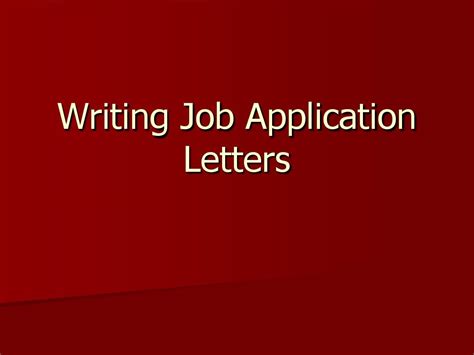The job application letters basically sent to the respective company is to explain to the recruiter that an individual is qualified for the position and is capable of handling responsibility of the particular post he/she applied for and why. Writing Job Application Letters_word文档在线阅读与下载_无忧文档