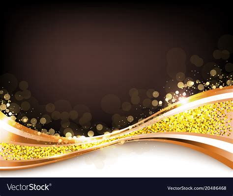 Gold Abstract Elegant Background Royalty Free Vector Image